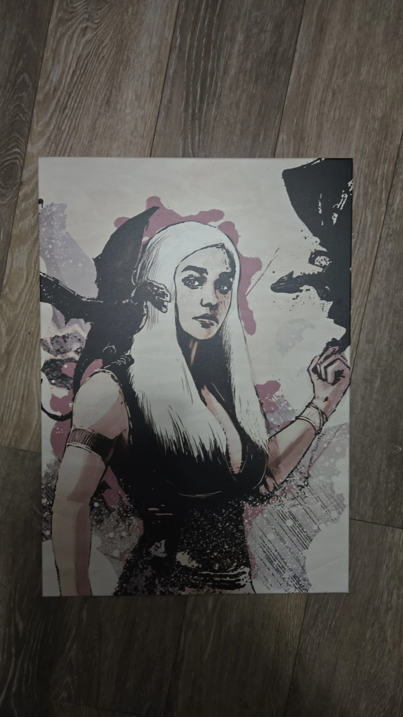 Game of Thrones metal poster