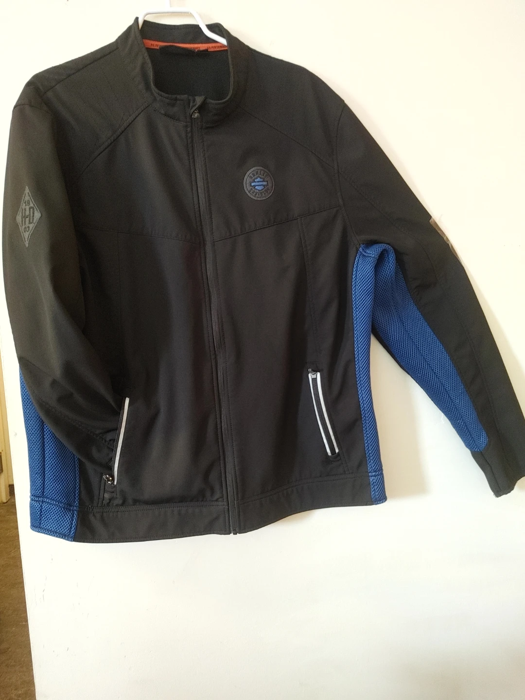 Harley-Davidson Black Zip-Up Jacket