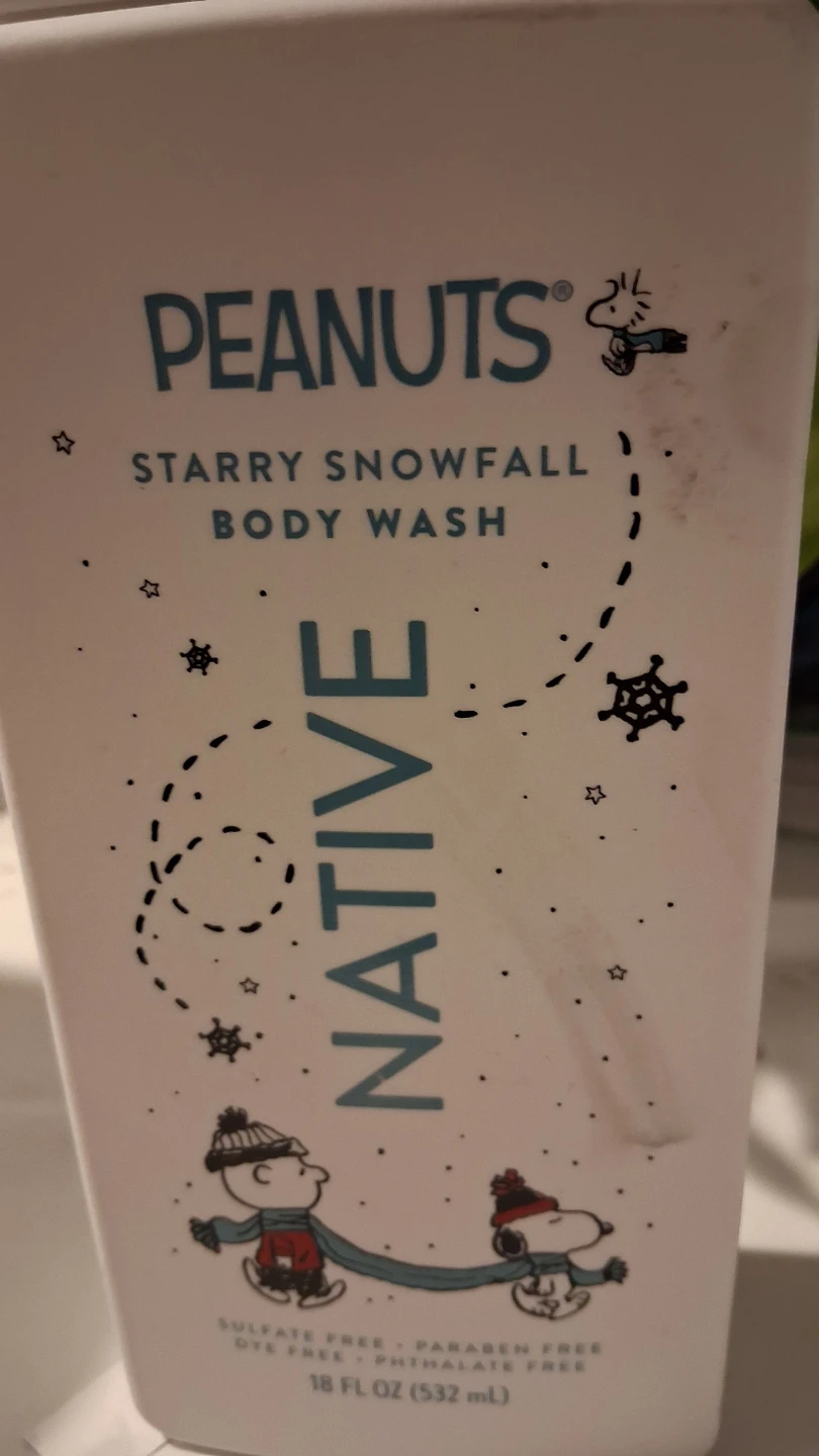 Native x Peanuts Starry Snowfall Body Wash