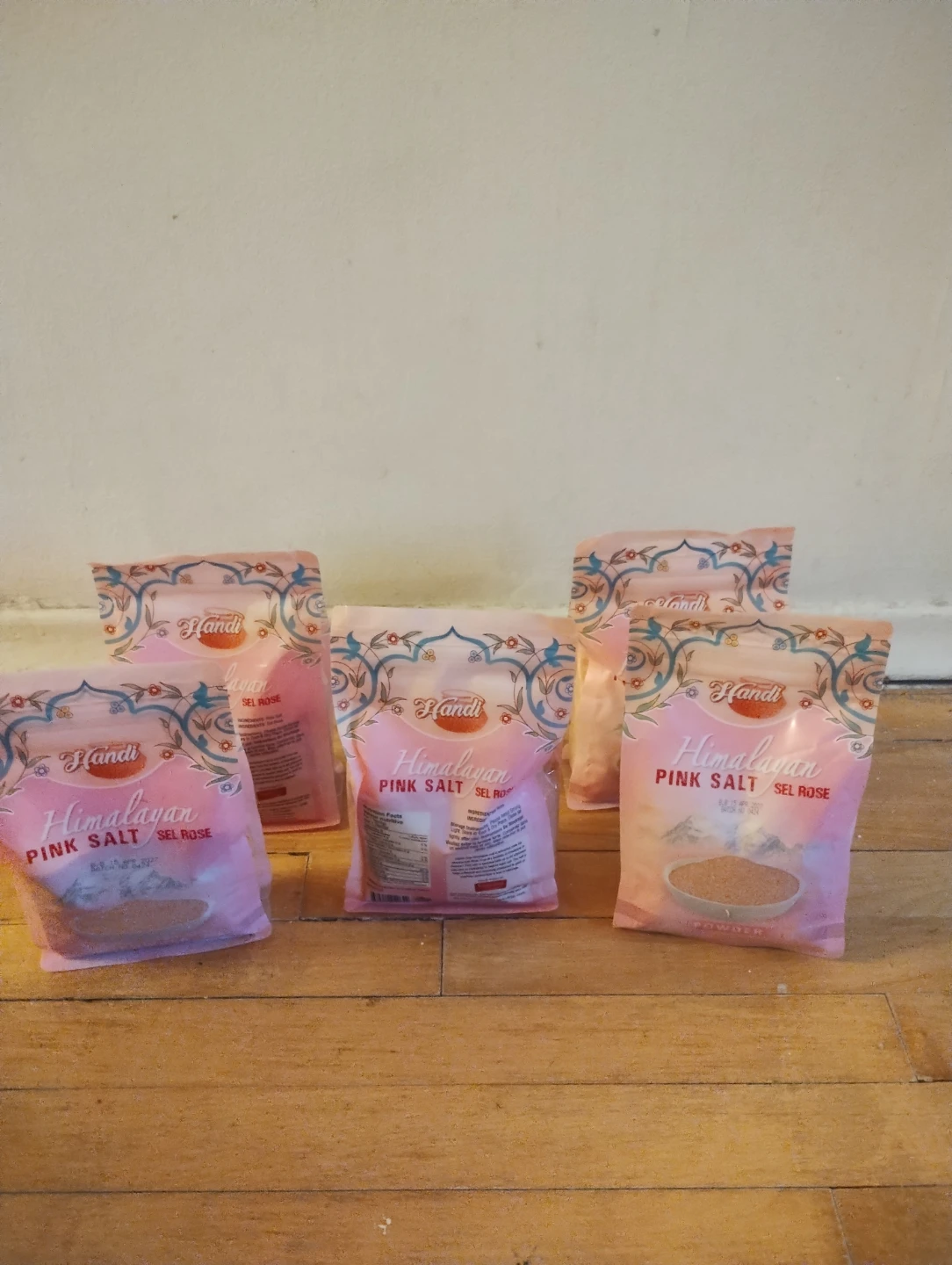 5 Packs - Handi Himalayan Pink Salt (Unopened)