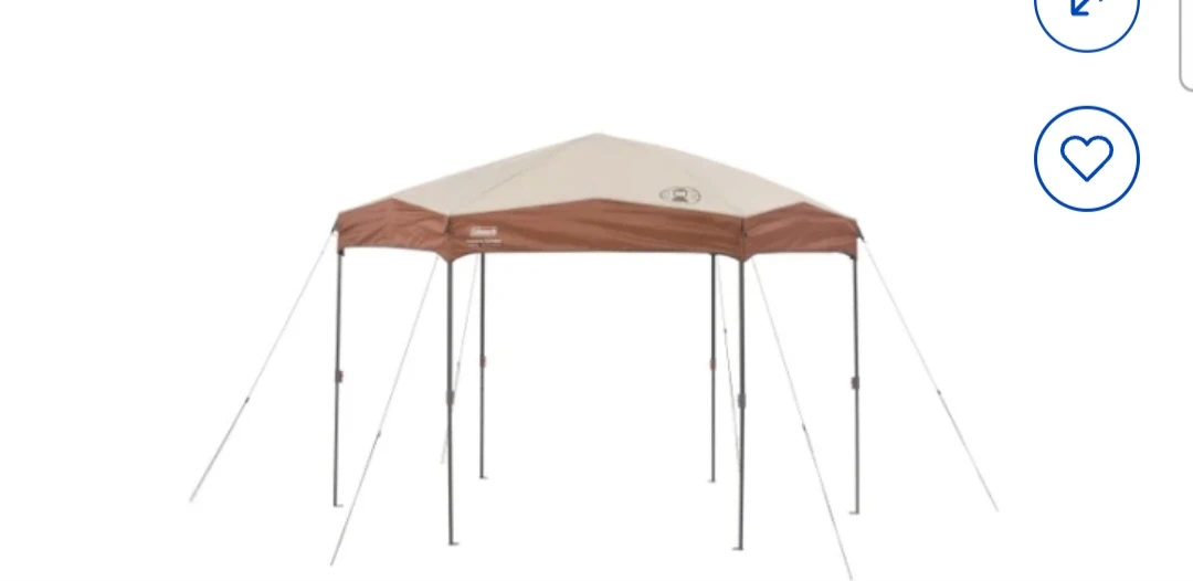 Coleman Hexagon Screen Canopy 12x10. $130.00 - photo 2
