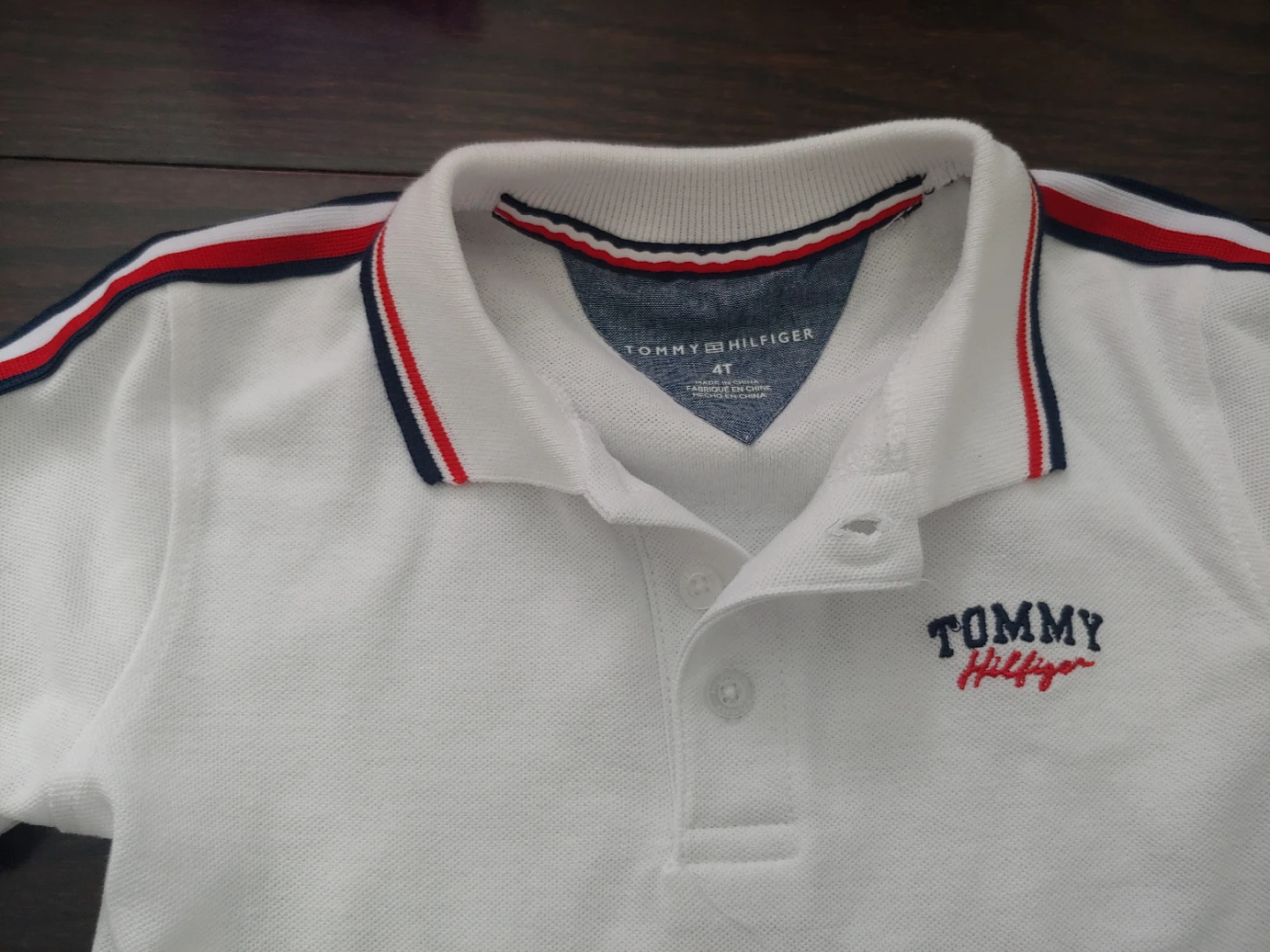Tommy Hilfiger Kids Polo Shirt 3/4T - photo 4