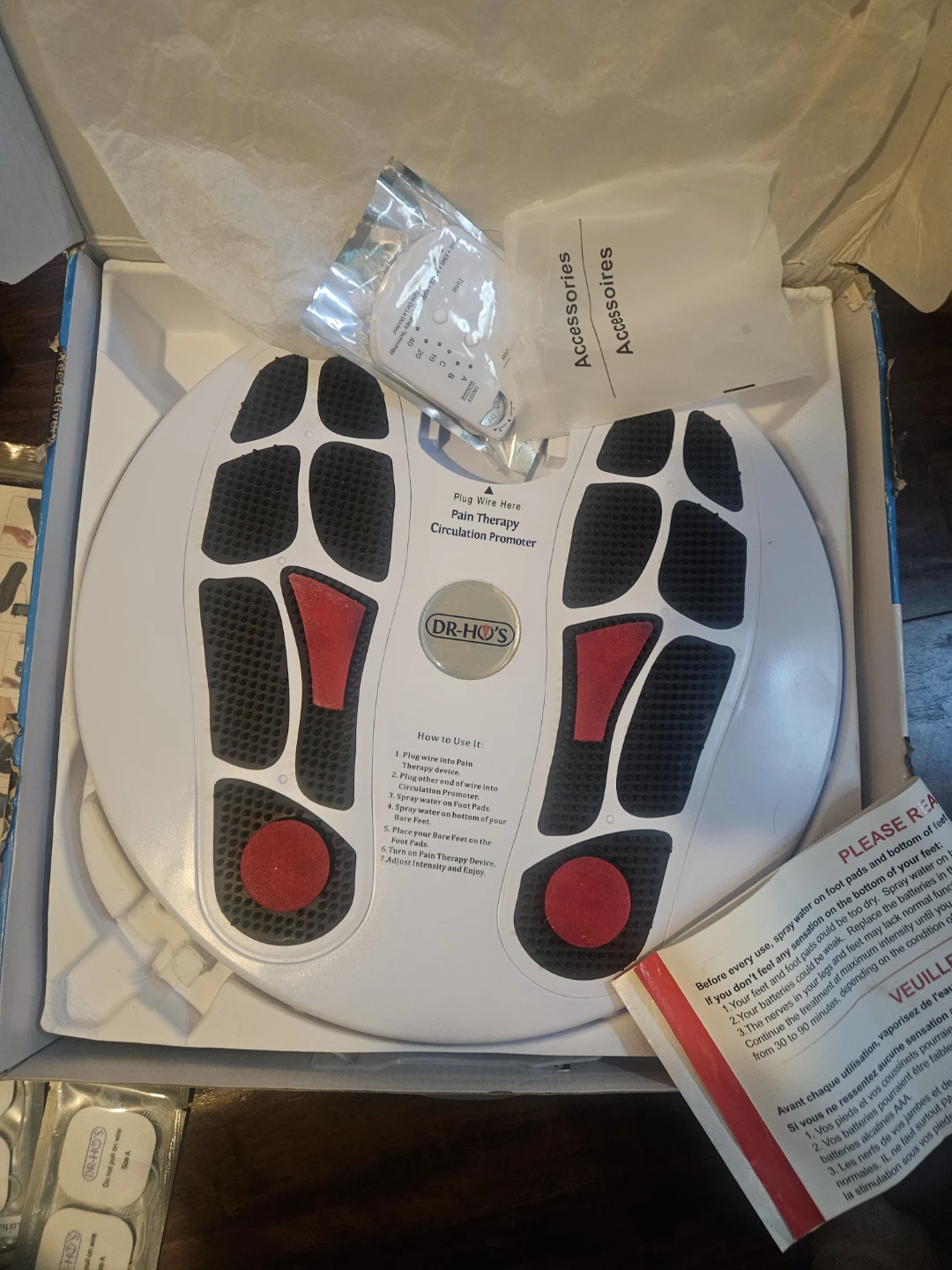 DR-HO'S Circulation Promoter Deluxe,TENS System for Feet/Legs - photo 3