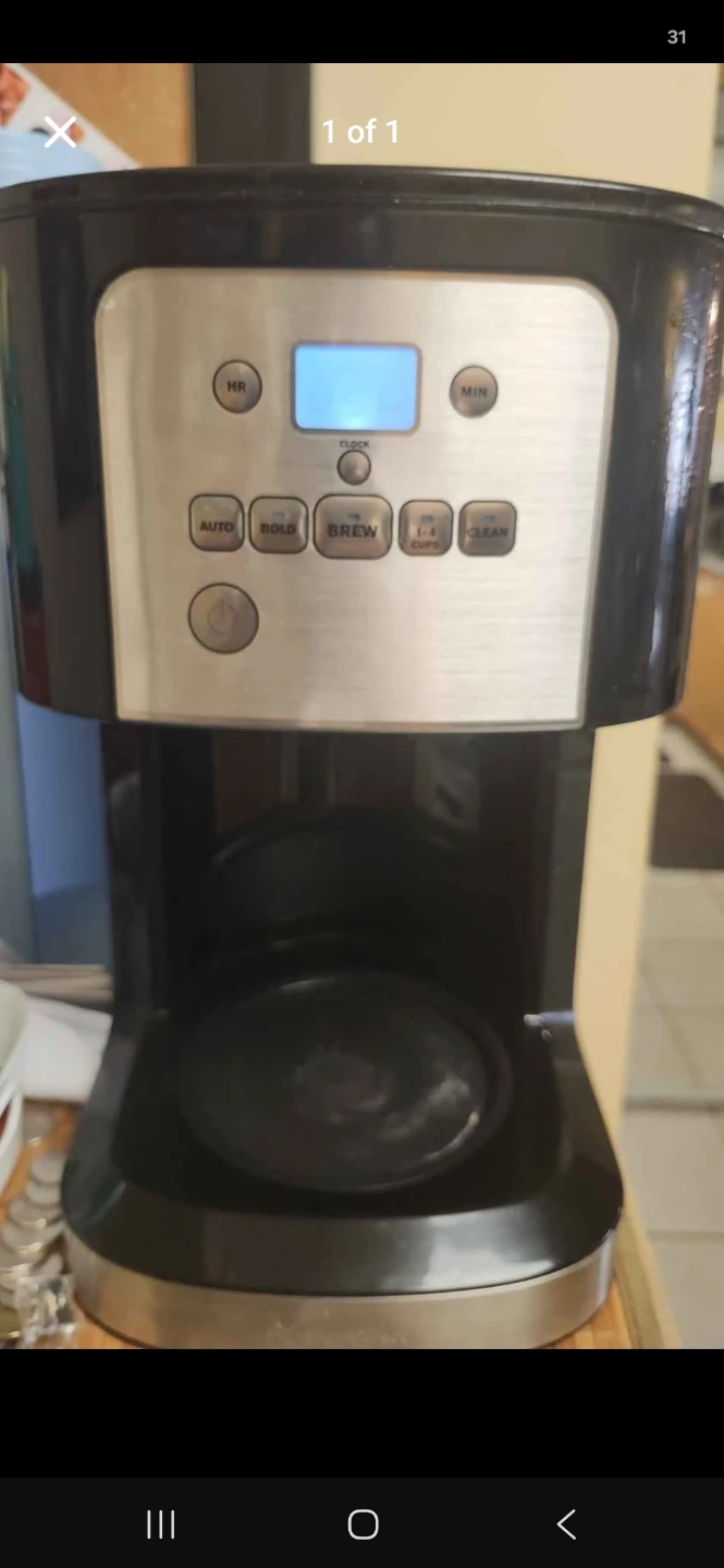 Black and Decker Programmable Coffee Maker