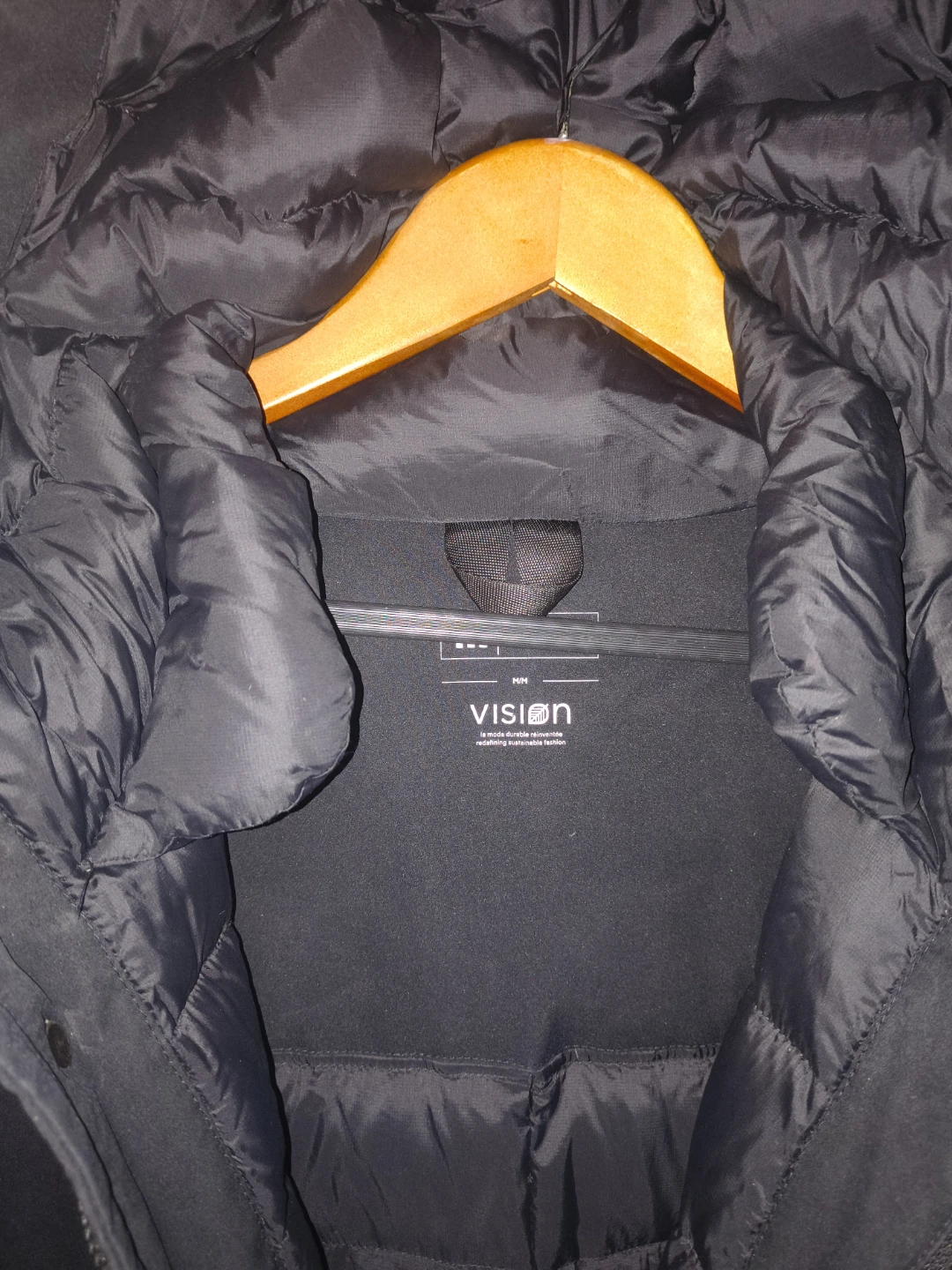 Vision Sustainable Down Jacket Black - photo 2