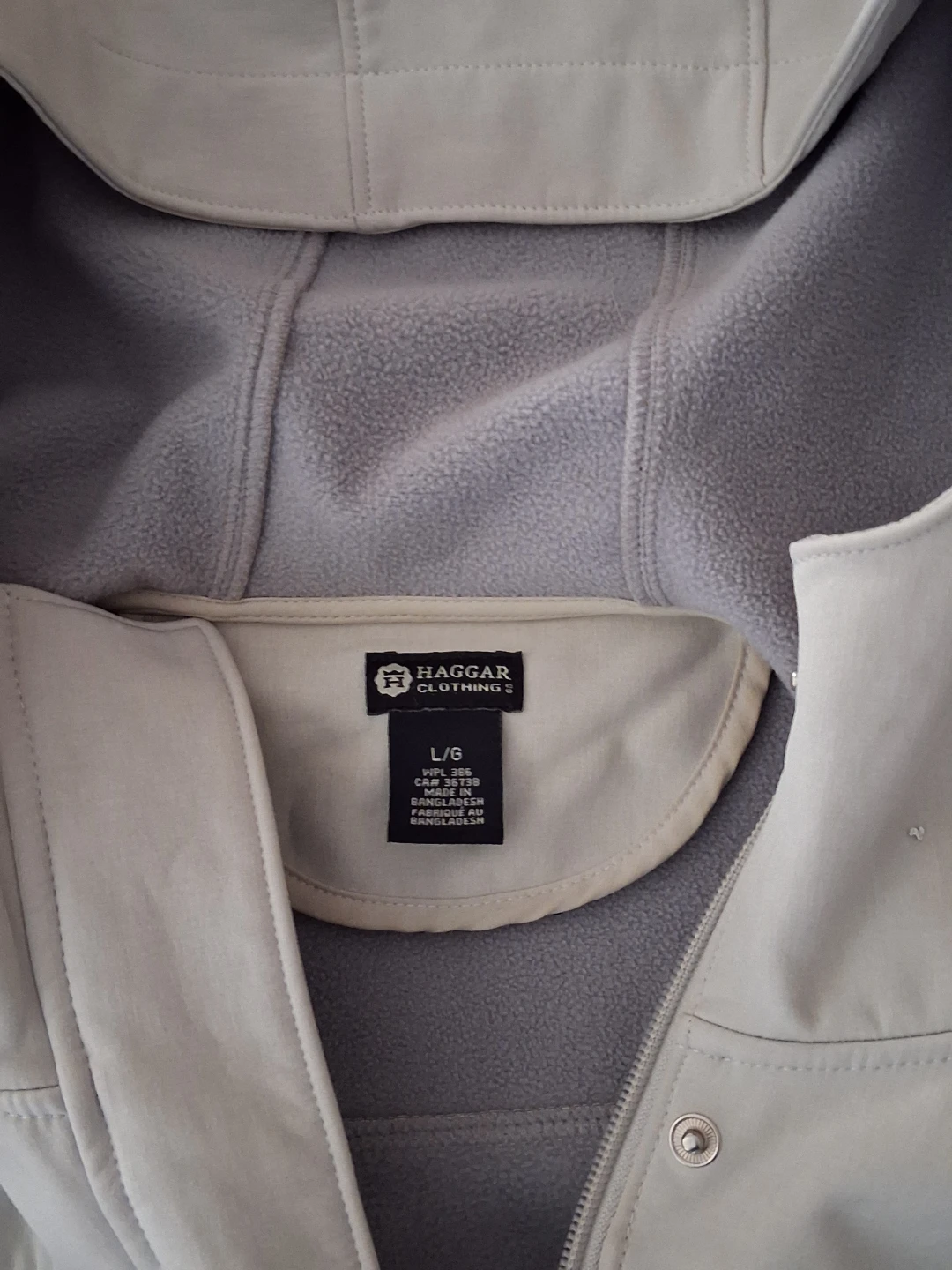 Haggar Clothing Light Grey Softshell Jacket - photo 2