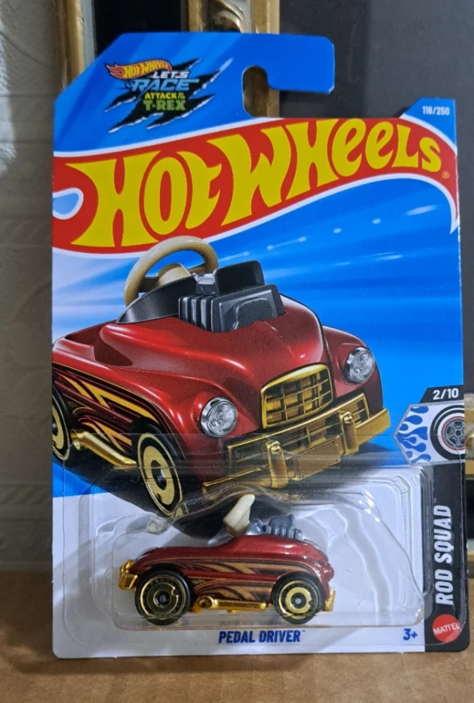 Hot Wheels Pedal Driver Rod Squad 1/64 Scale