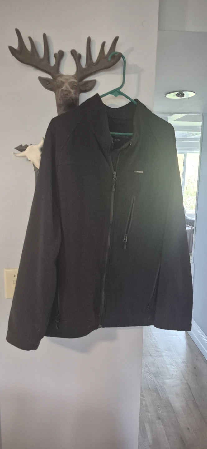 Black WindRiver Softshell Jacket
