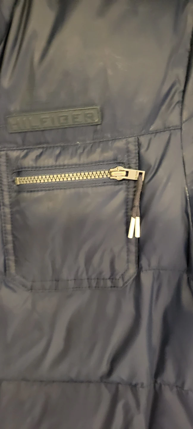 Tommy Hilfiger Navy Puffer Jacket - Medium - photo 3