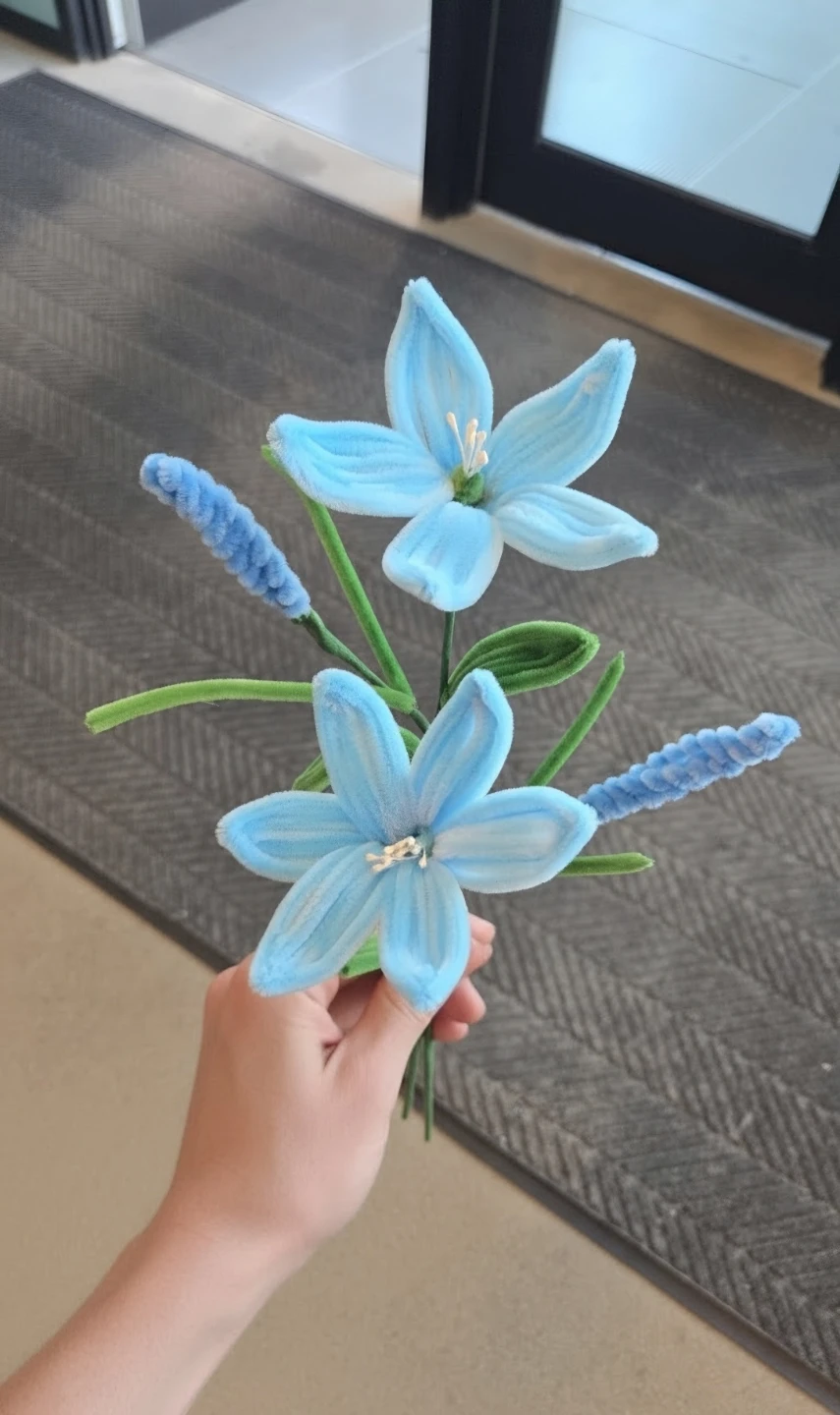 Handmade Pipe Cleaner Flowers