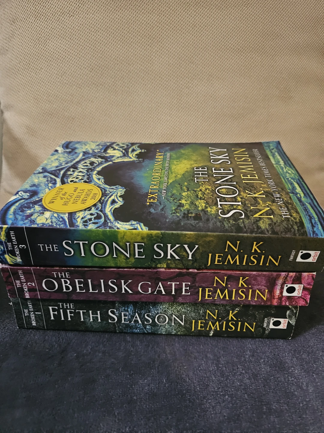 The Broken Earth Trilogy by N.K. Jemisin