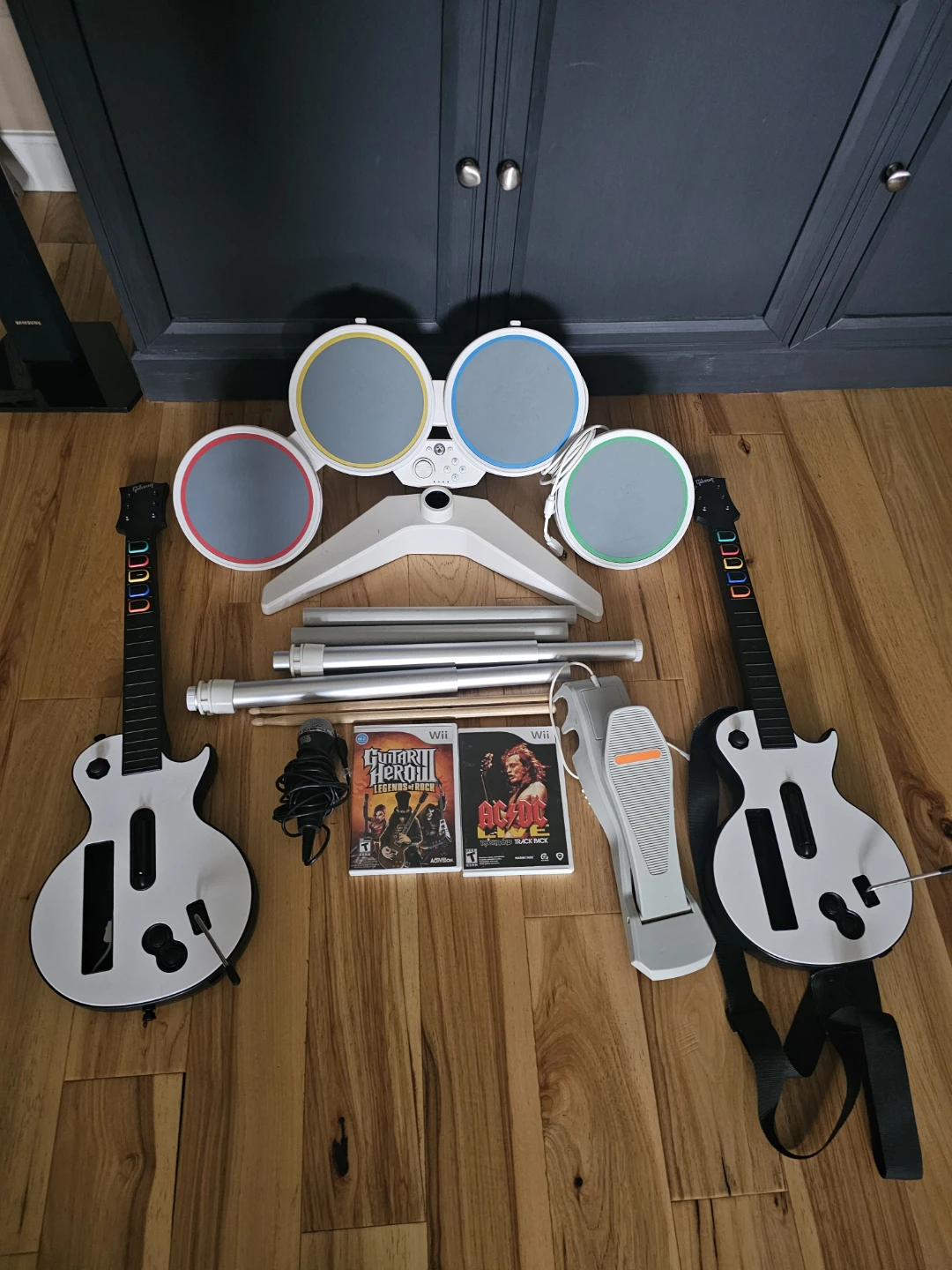 Nintendo Wii Rockband Bundle