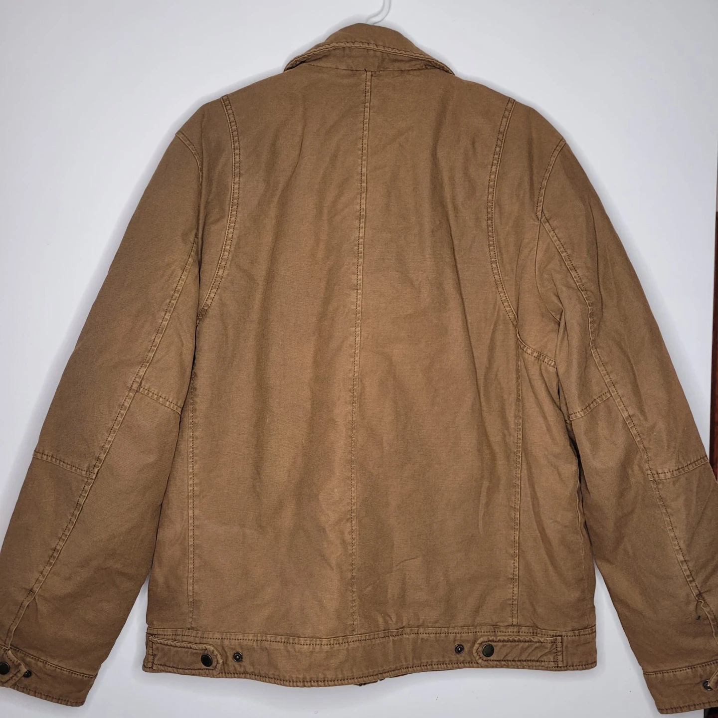 Levi's Canvas Trucker Jacket - Brown - photo 3