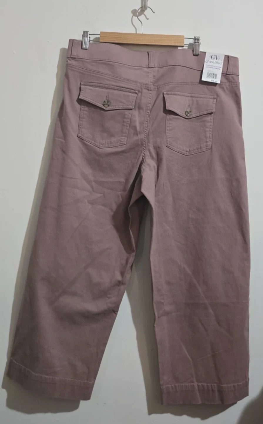 Gloria Vanderbilt Shape Effect Wide Leg Crop Pants - photo 3