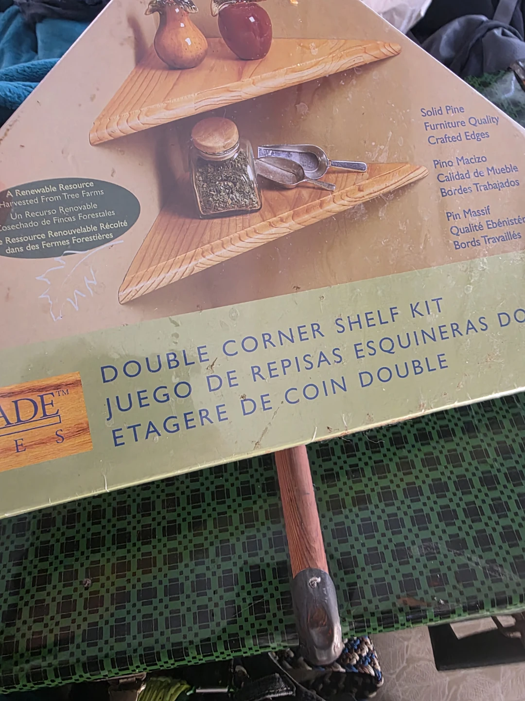 Shelf-Made Double Corner Shelf Kit