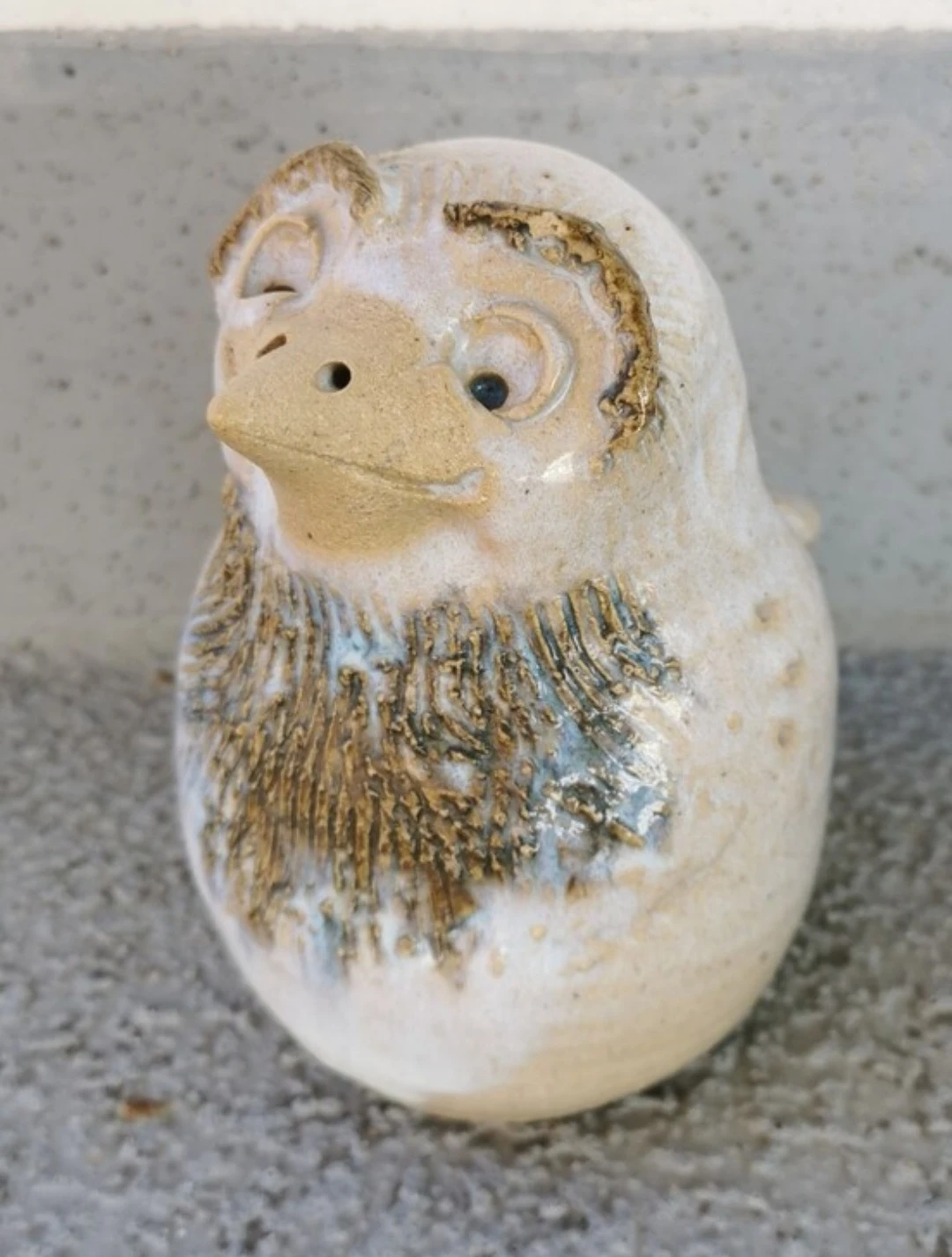 Vintage Art Pottery Bird – Signed Artisan Piece