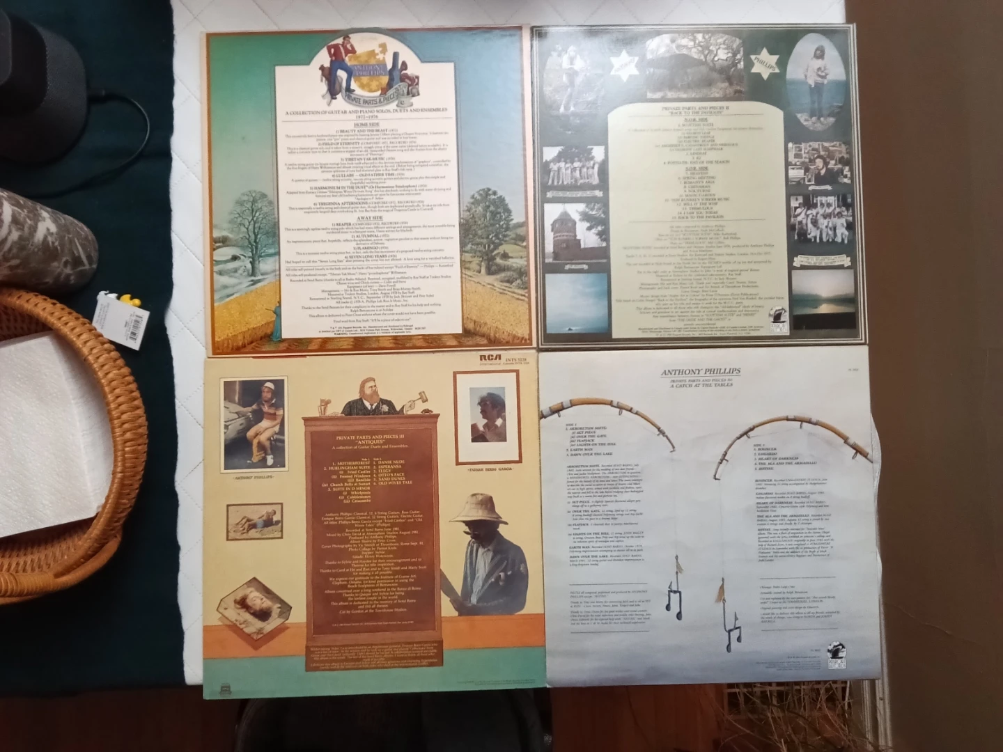Anthony Phillips Vinyl Record Collection (4 Albums) - photo 2
