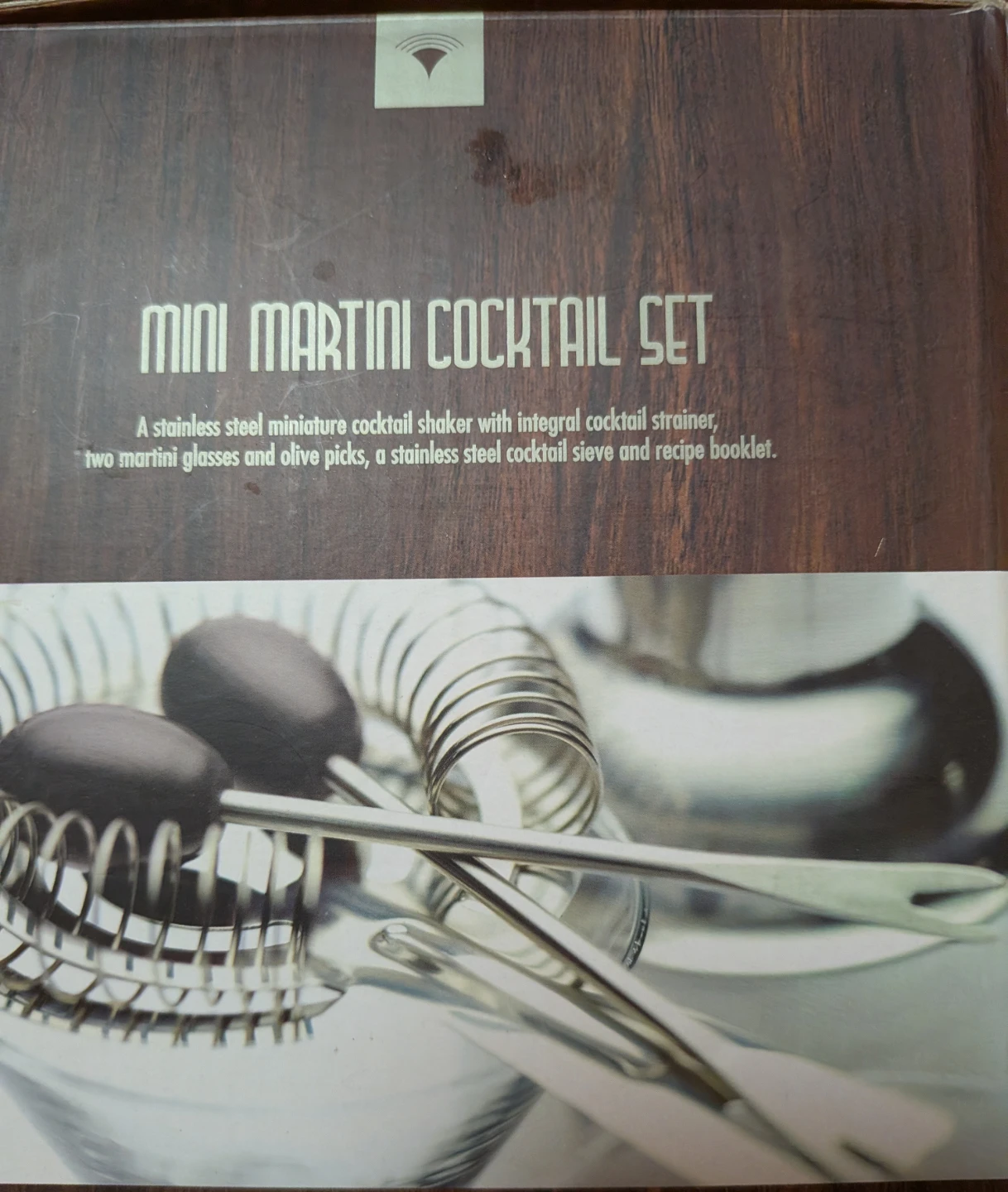 5 Piece Mini Martini Cocktail Set By LUX LOUNGE. - photo 2