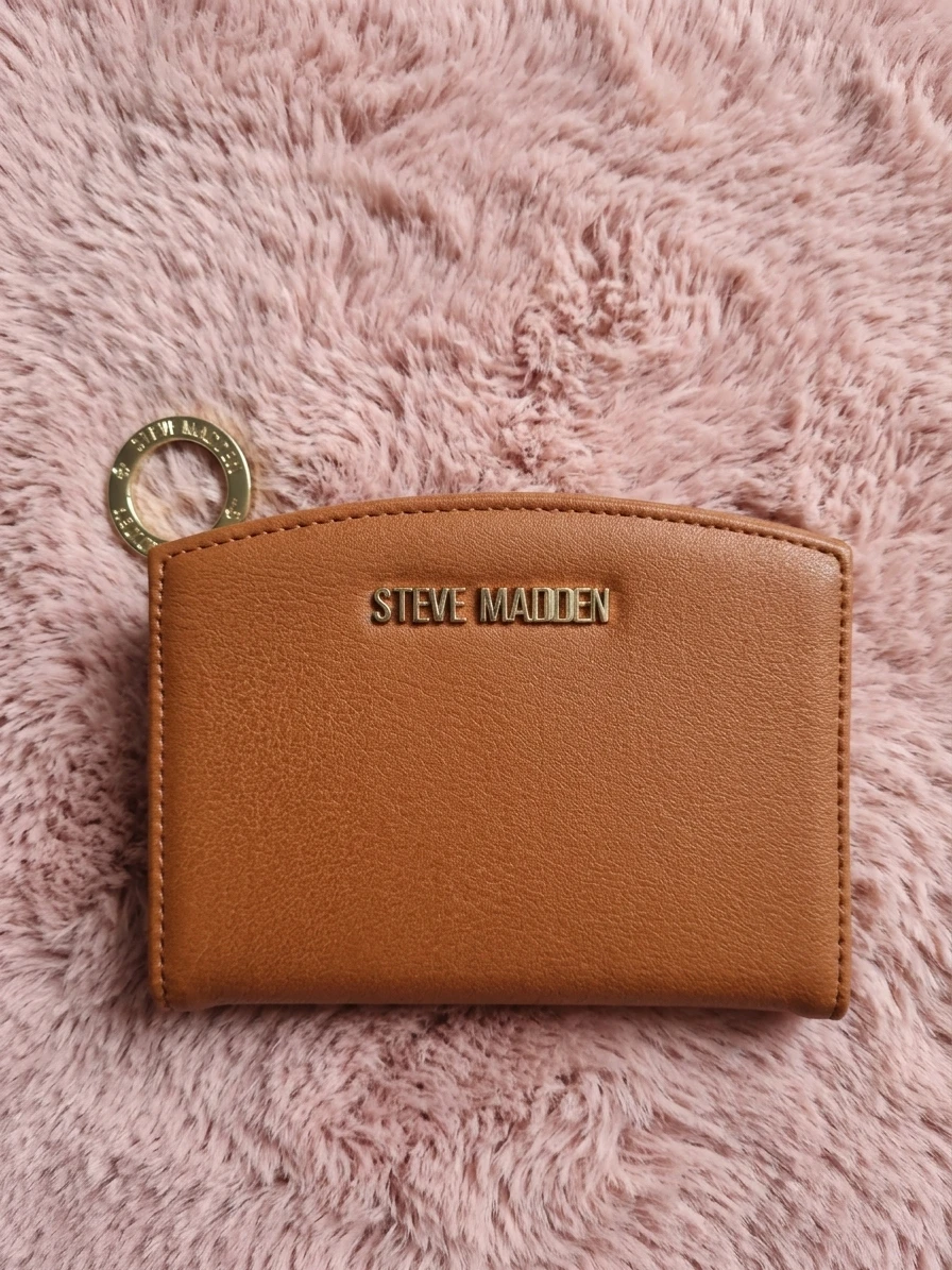 Coach White shoulder Bag +  Steve Madden bifold wallet - photo 5