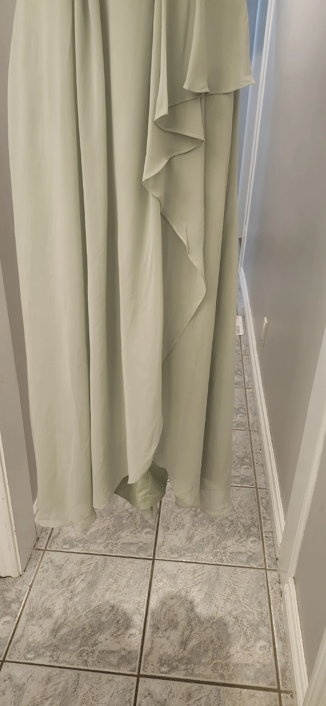 Sage Green Formal Gown Small - photo 4