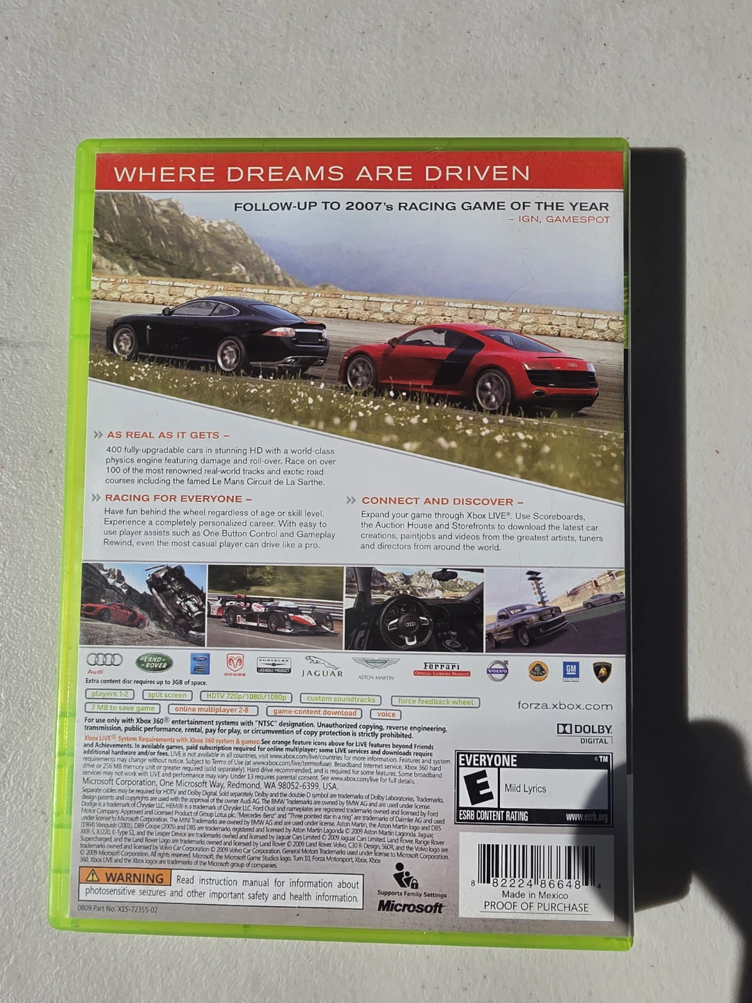 Forza Motorsport 3 for Xbox 360 - photo 2