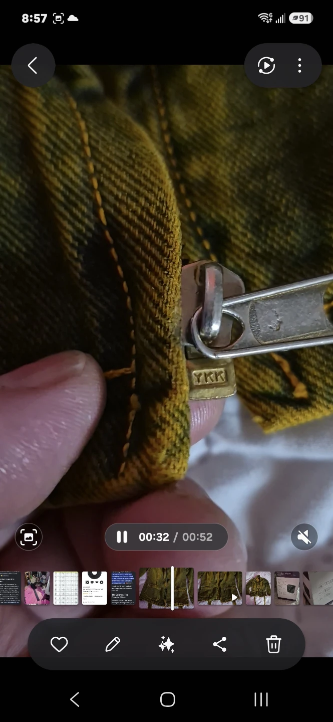 Nino Celine Olive Denim Jacket - photo 4