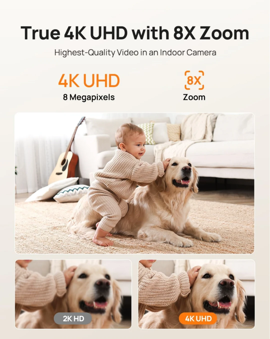Anona Pano 4K Smart Indoor Security Camera - photo 4