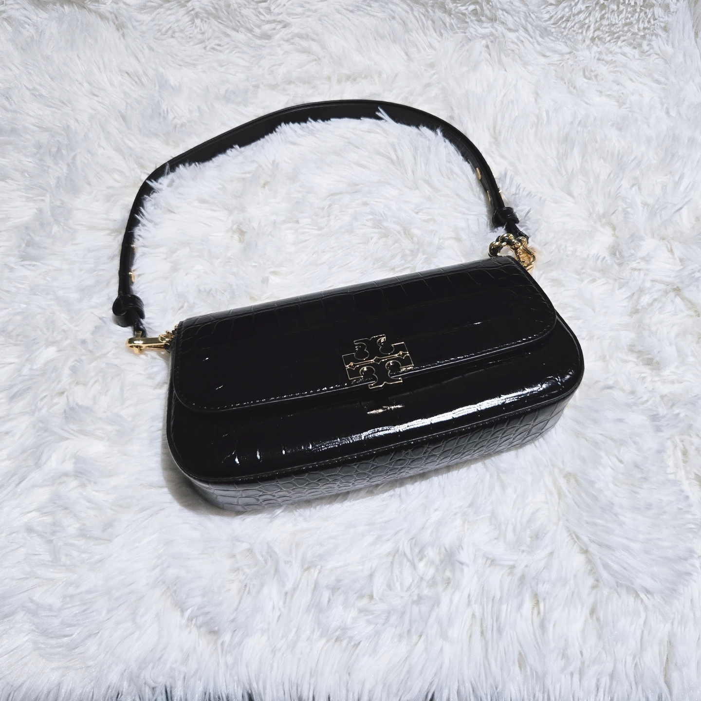 Tory Burch Britten Embossed Convertible Bag - photo 2