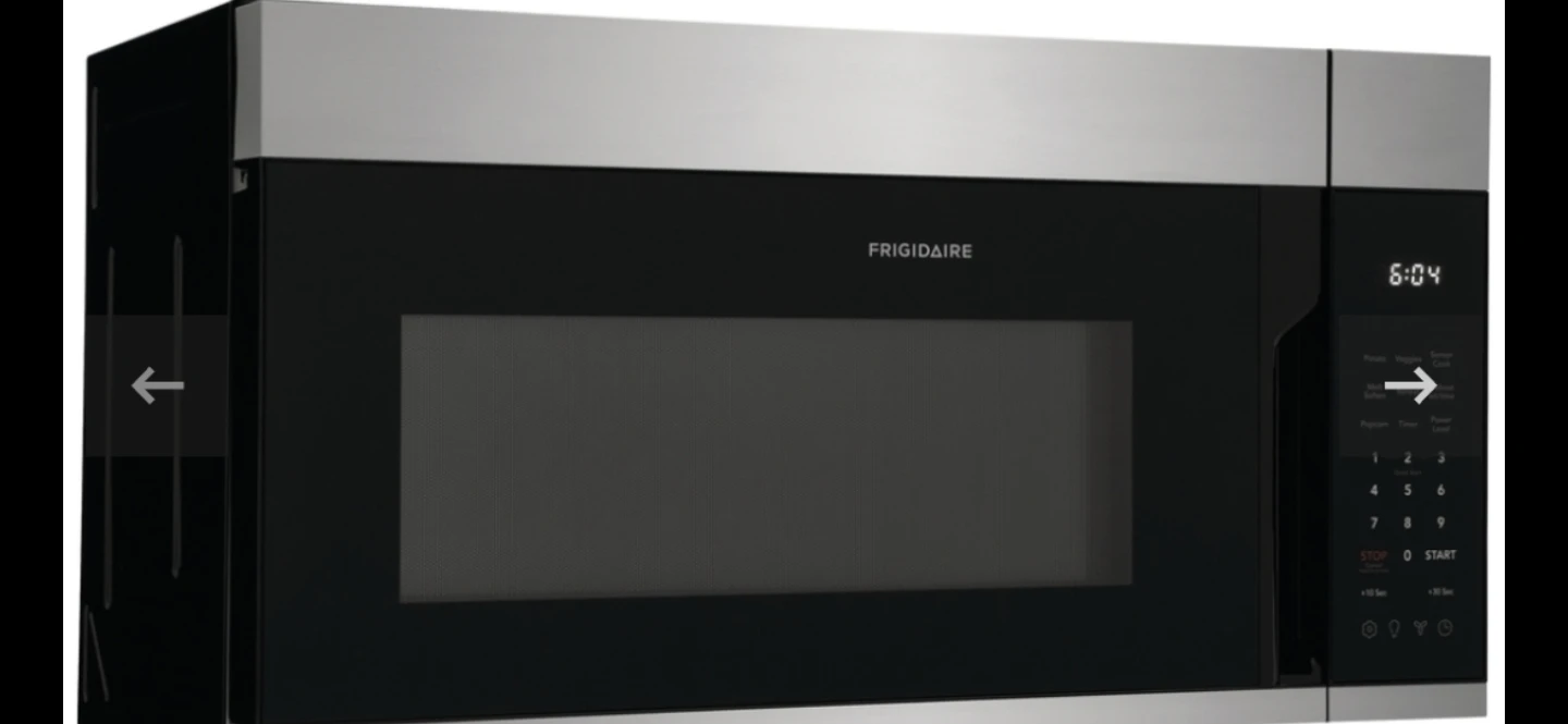 Frigidaire FMOW1852AS Over the Range Microwave - photo 2