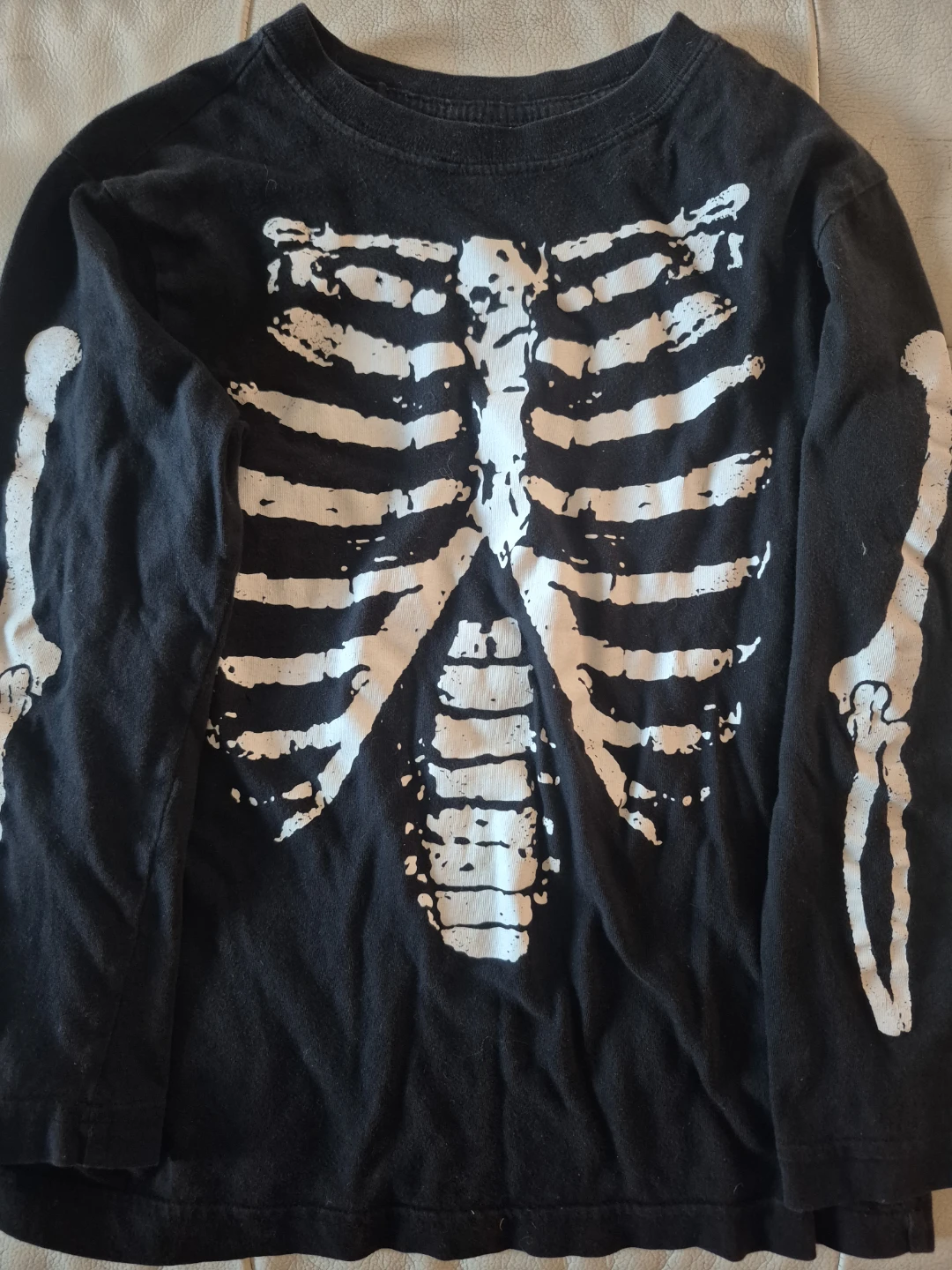 Halloween Shirt 5T Skeleton Long Sleeve - photo 2