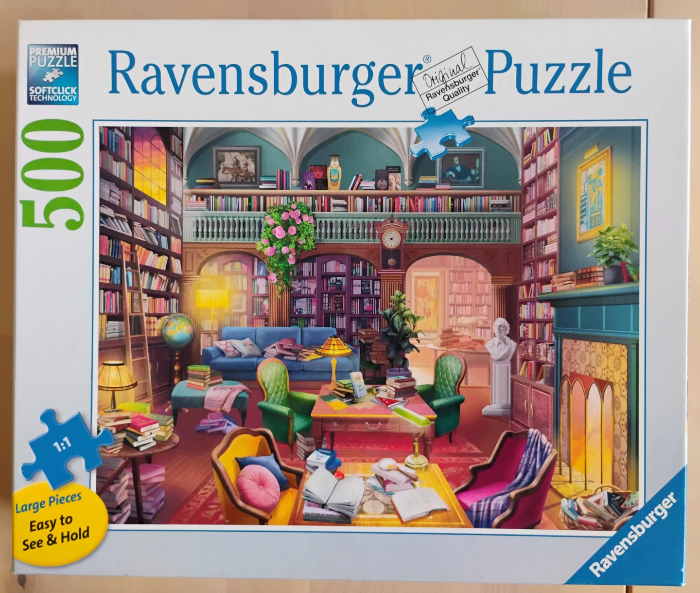 Ravensburger 500 Piece "Dream Library" Puzzle - photo 2