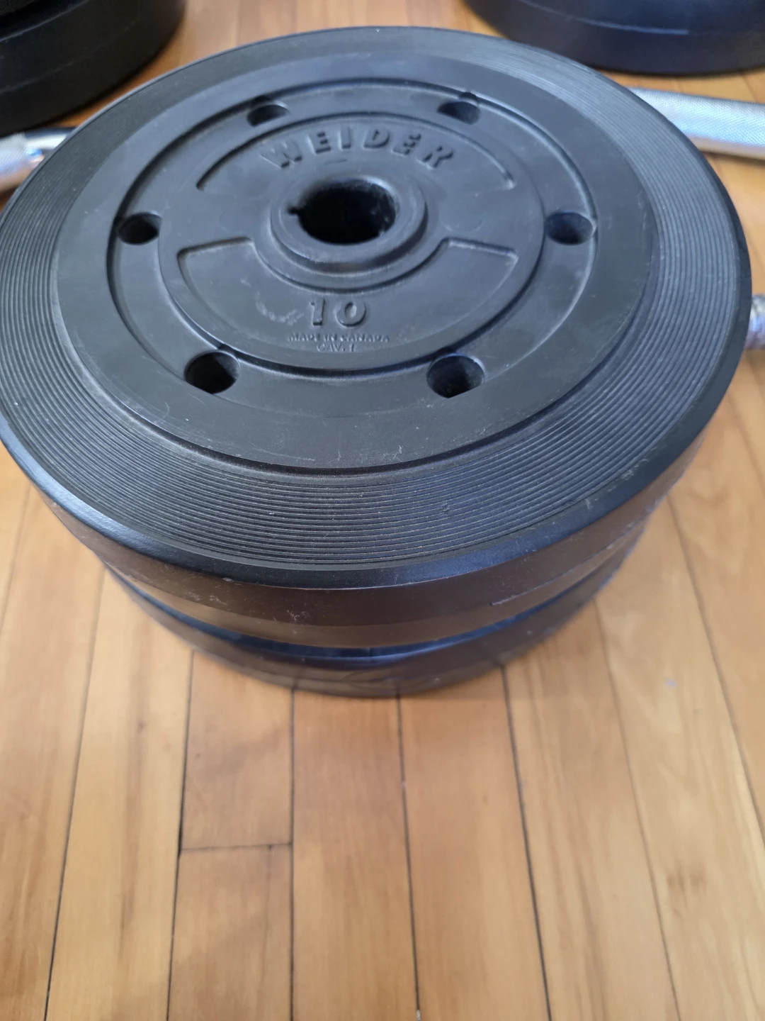 Weider Adjustable Dumbbell and Barbell Set - photo 4