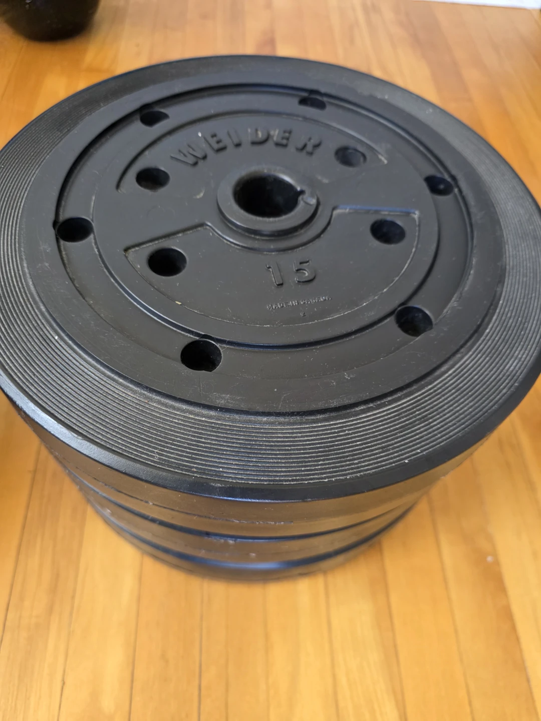 Weider Adjustable Dumbbell and Barbell Set - photo 5