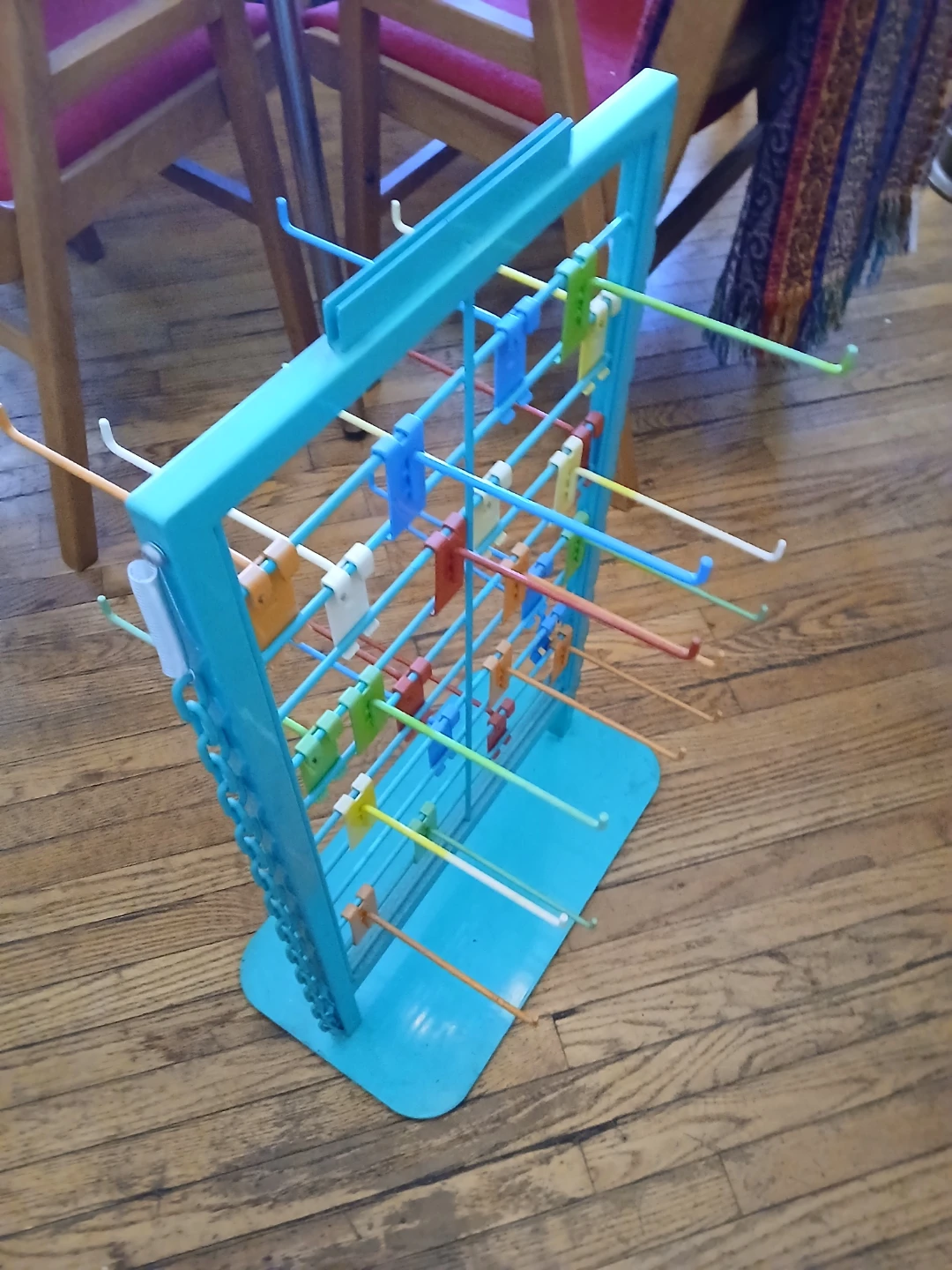 Countertop Display Rack with Hooks