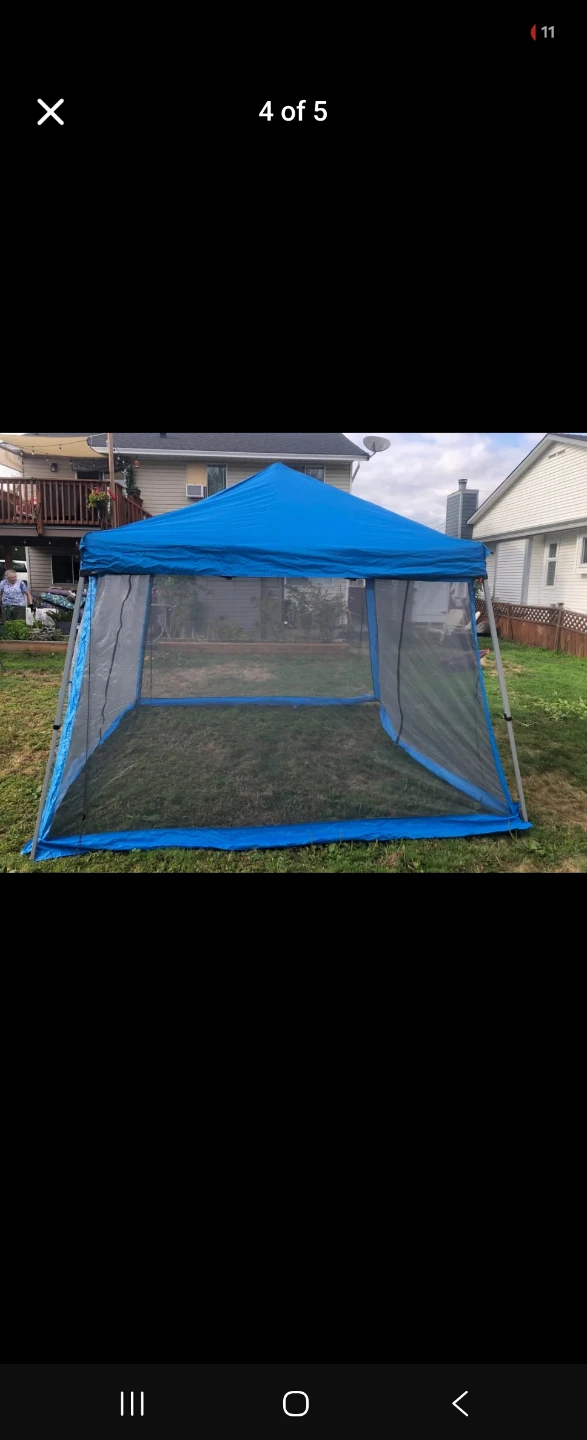 Ozark Trail 10x10 Straight Leg Canopy with mesh - photo 4