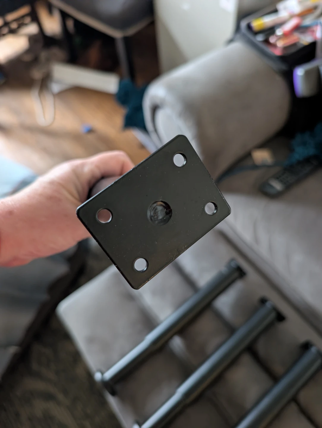 Set of 4 Adjustable Furniture Legs - photo 2