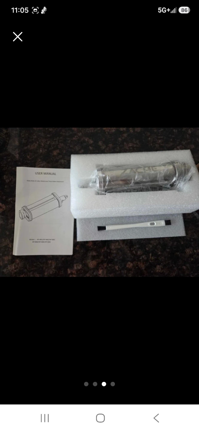Zacme Pasta Roller Attachment for Stand Mixer - photo 2
