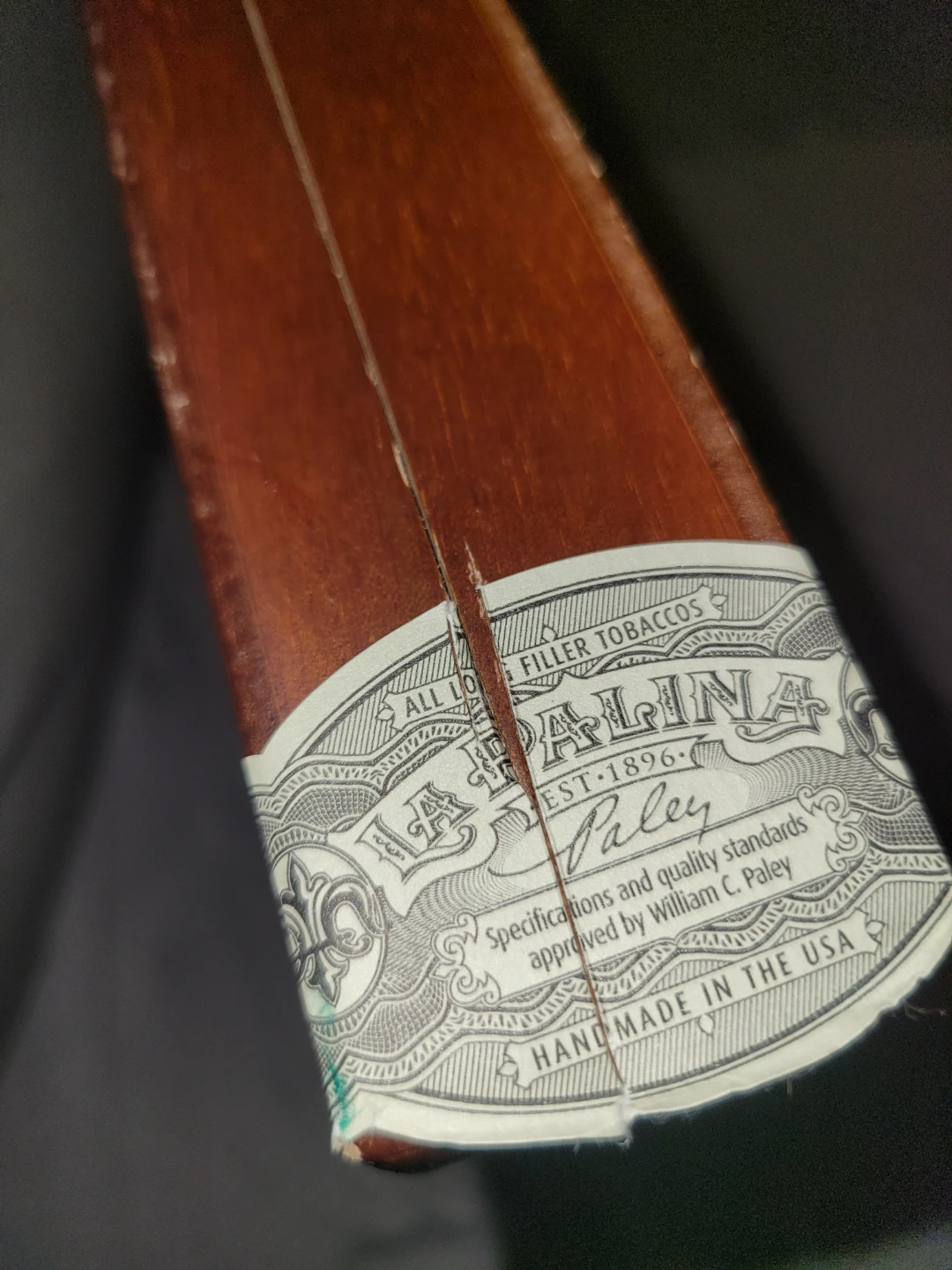 La Palina Goldie Series 2 Wooden Cigar Box only - photo 5