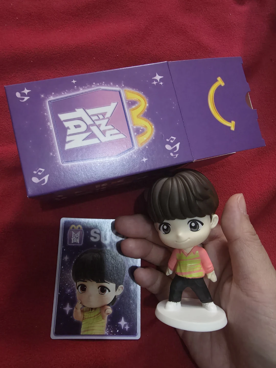 TinyTAN McDonald's Suga Figure
