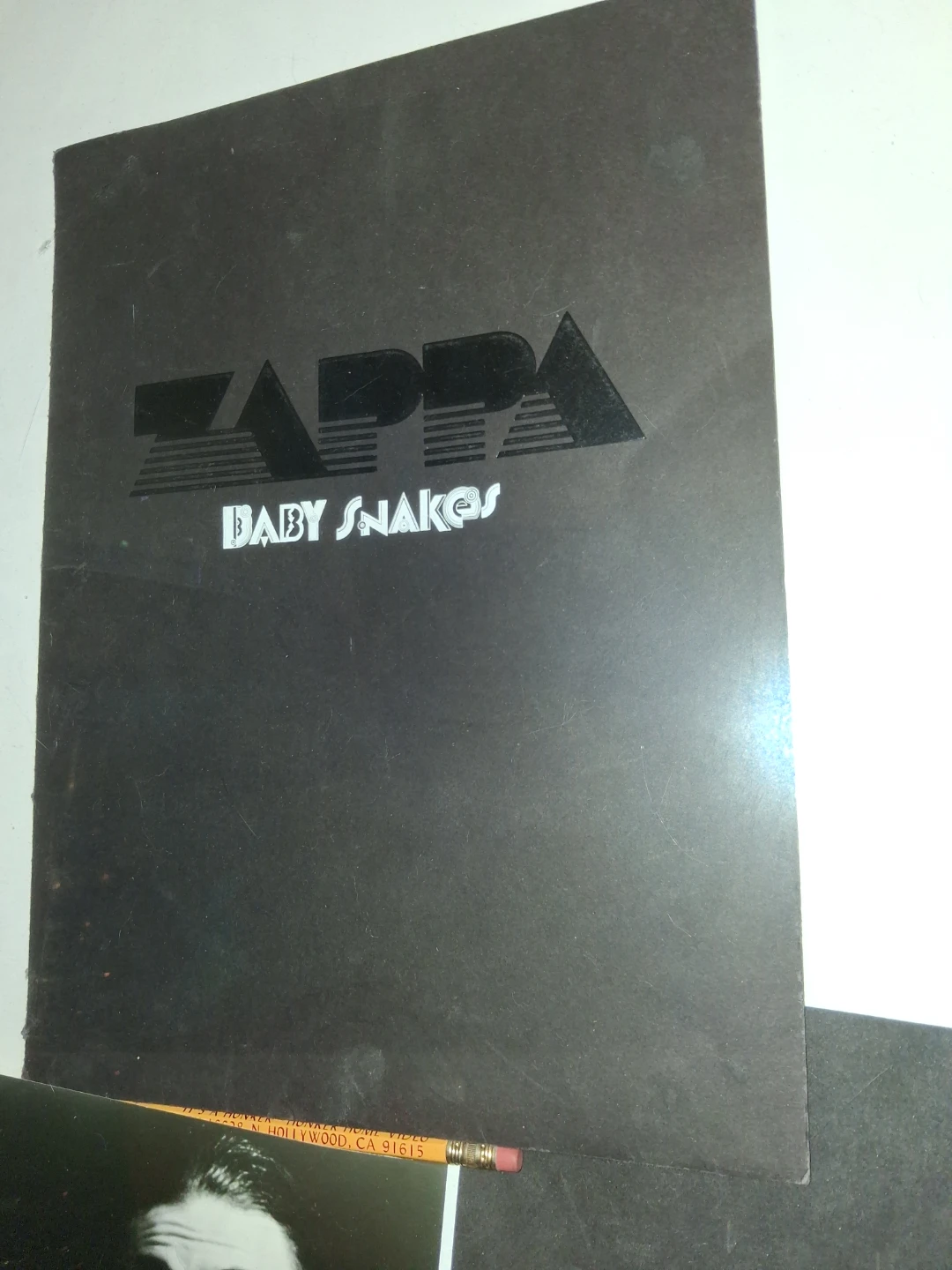 Frank Zappa really rare signed portfolio one of a kind