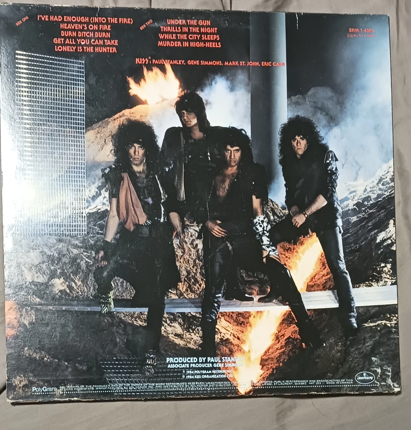 KISS Animalize Vinyl LP