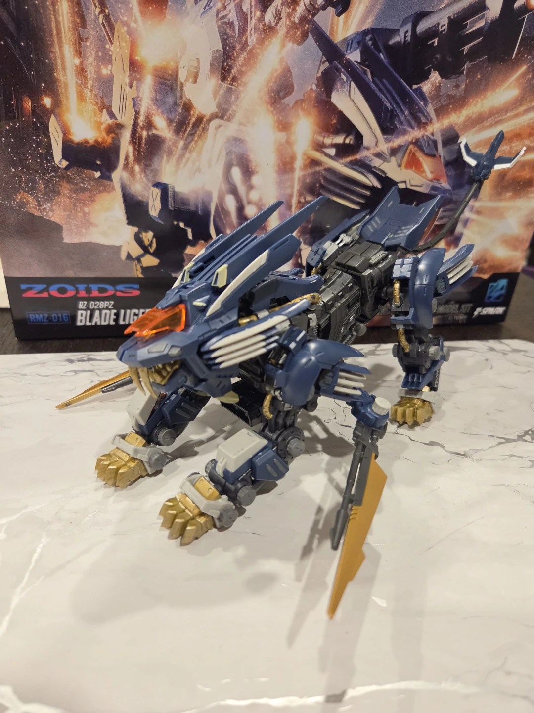 Zoids RMZ-016 Blade Liger Model Kit