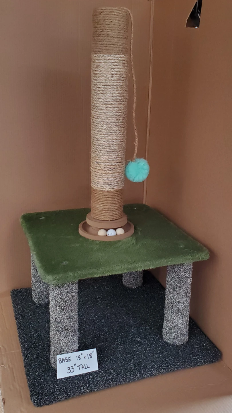 Cat Scratching Post with Platform