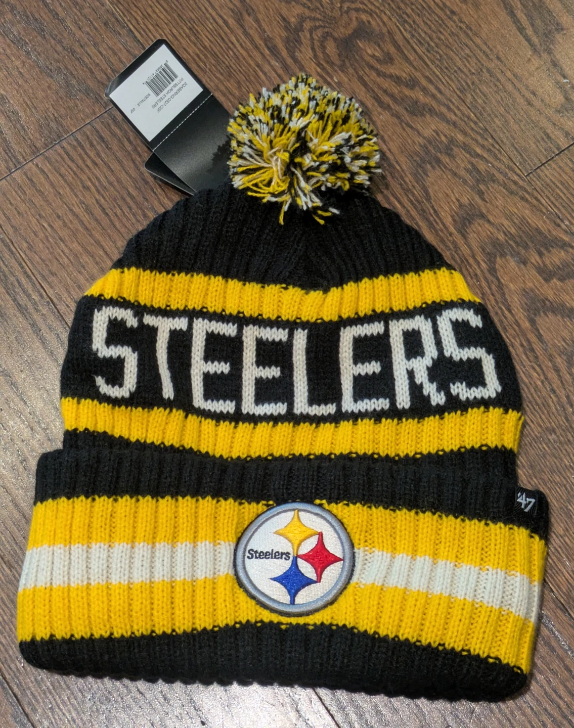 New Genuine Pittsburgh Steelers Bering '47 Toque