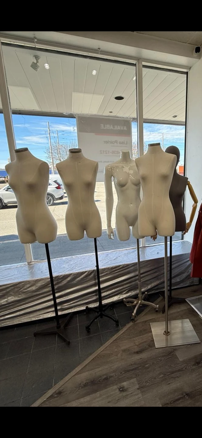 Assorted Retail Display Mannequins