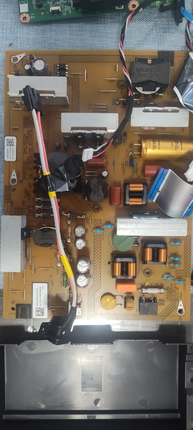 Replacement TV Main Board and Power Supply Components