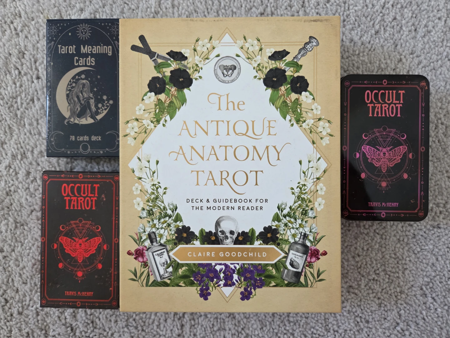 The Antique Anatomy Tarot Deck & Guidebook