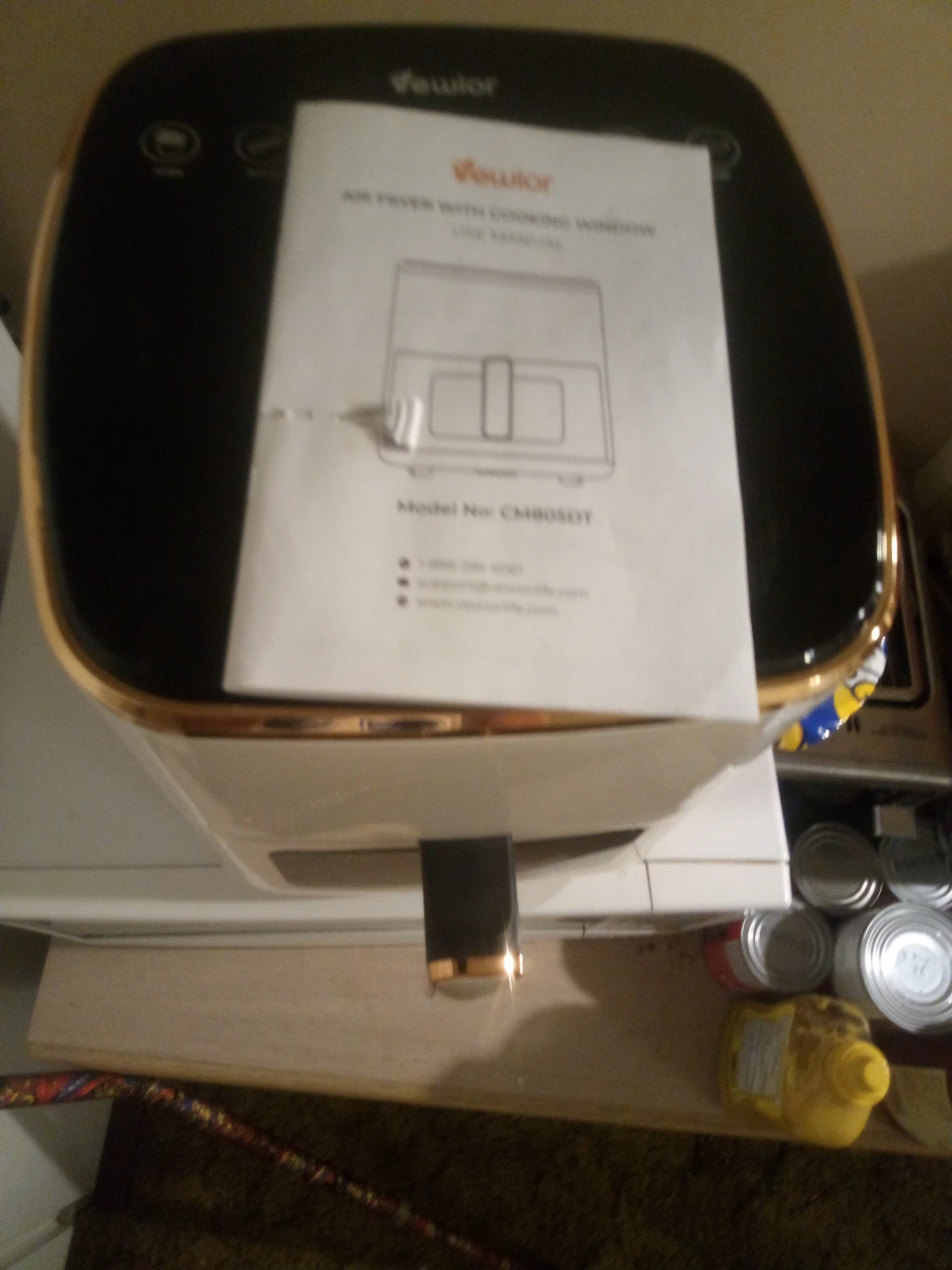 Vewior Air Fryer brand new never used - photo 5