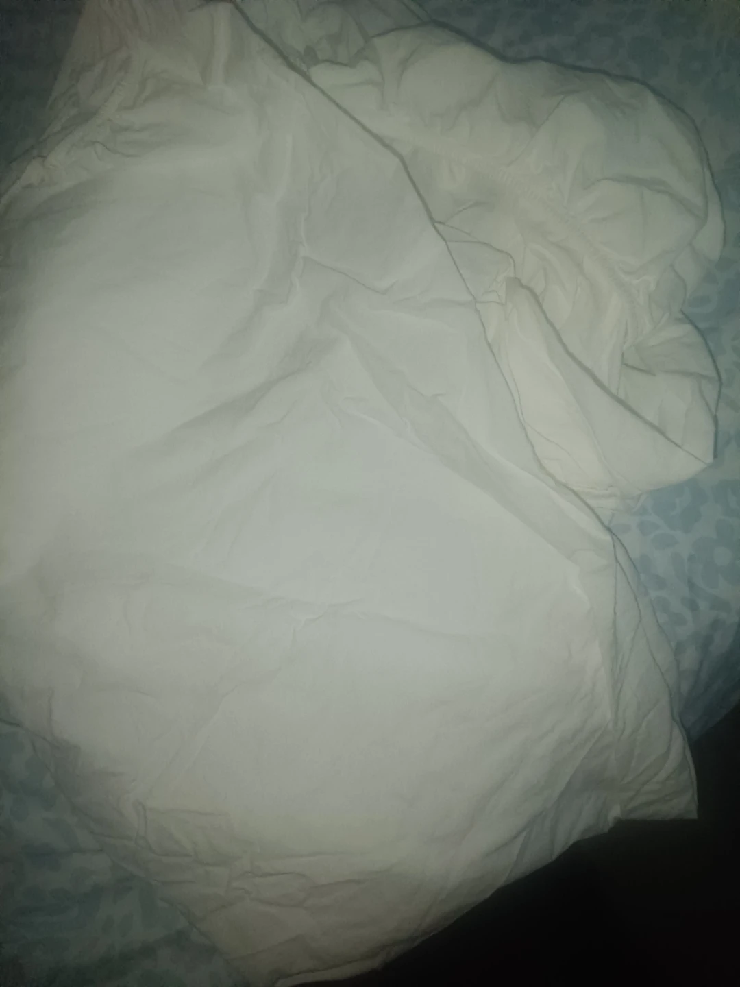 White Fitted Sheet And the basement  QUEEN