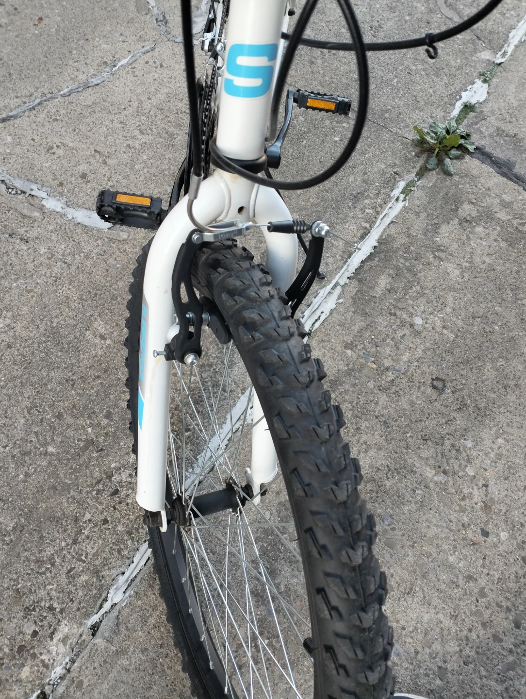 Supercycle Mountain Bike White and Blue - photo 3